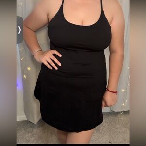 Halara Active Dress With Shorts size L (black)